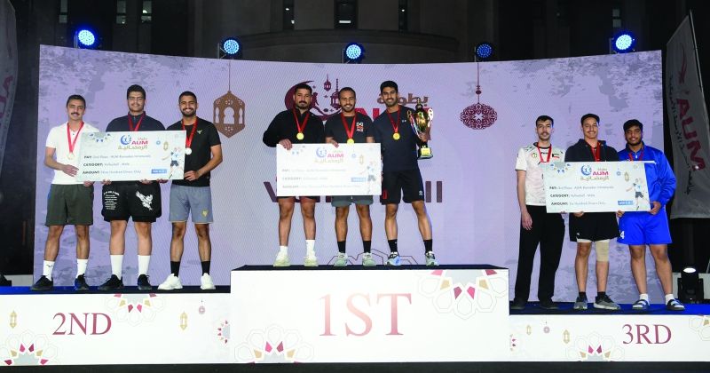 اختتام بطولة «AUM» الرمضانية للرياضة