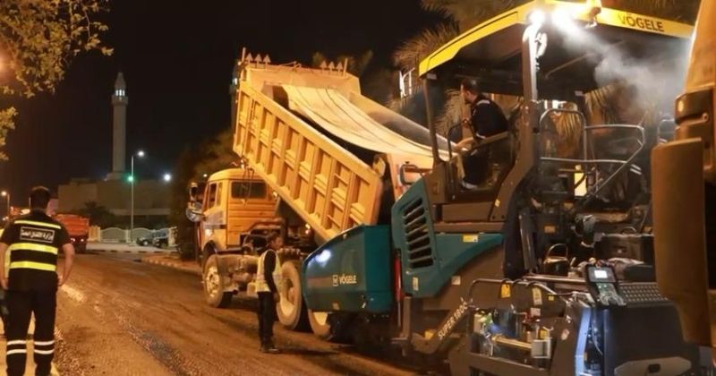 وزيرة الأشغال: مواصلة أعمال الصيانة الجذرية في منطقة عبدالله المبارك
