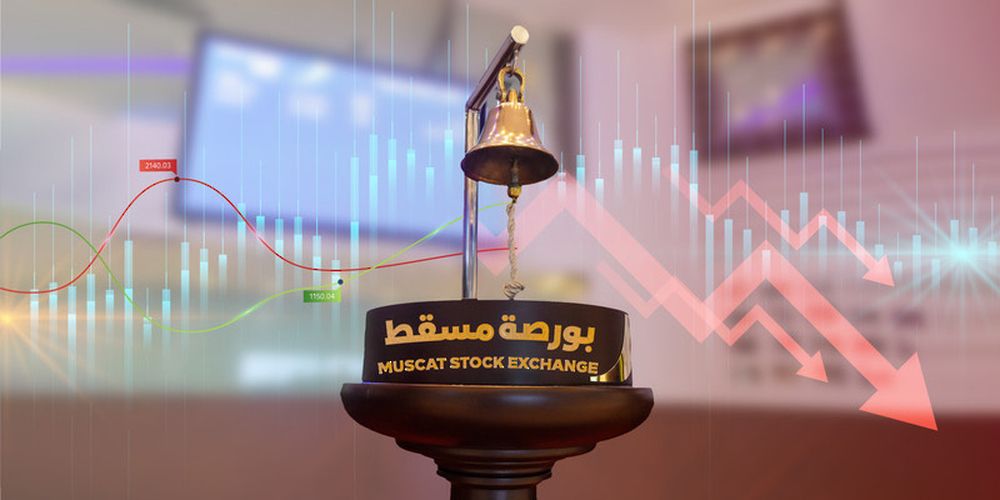 انخفاض مؤشر بورصة مسقط بنسبة 0.06 %