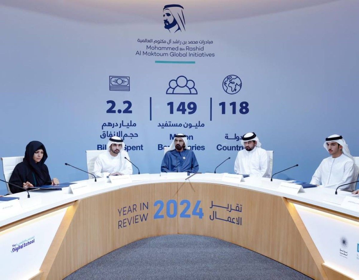 محمد بن راشد: يد العطاء الإماراتية ممدودة لكافة الشعوب