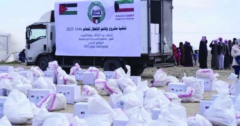 «بيت الزكاة»: توزيع 7500 وجبة إفطار للصائمين يومياً بالكويت