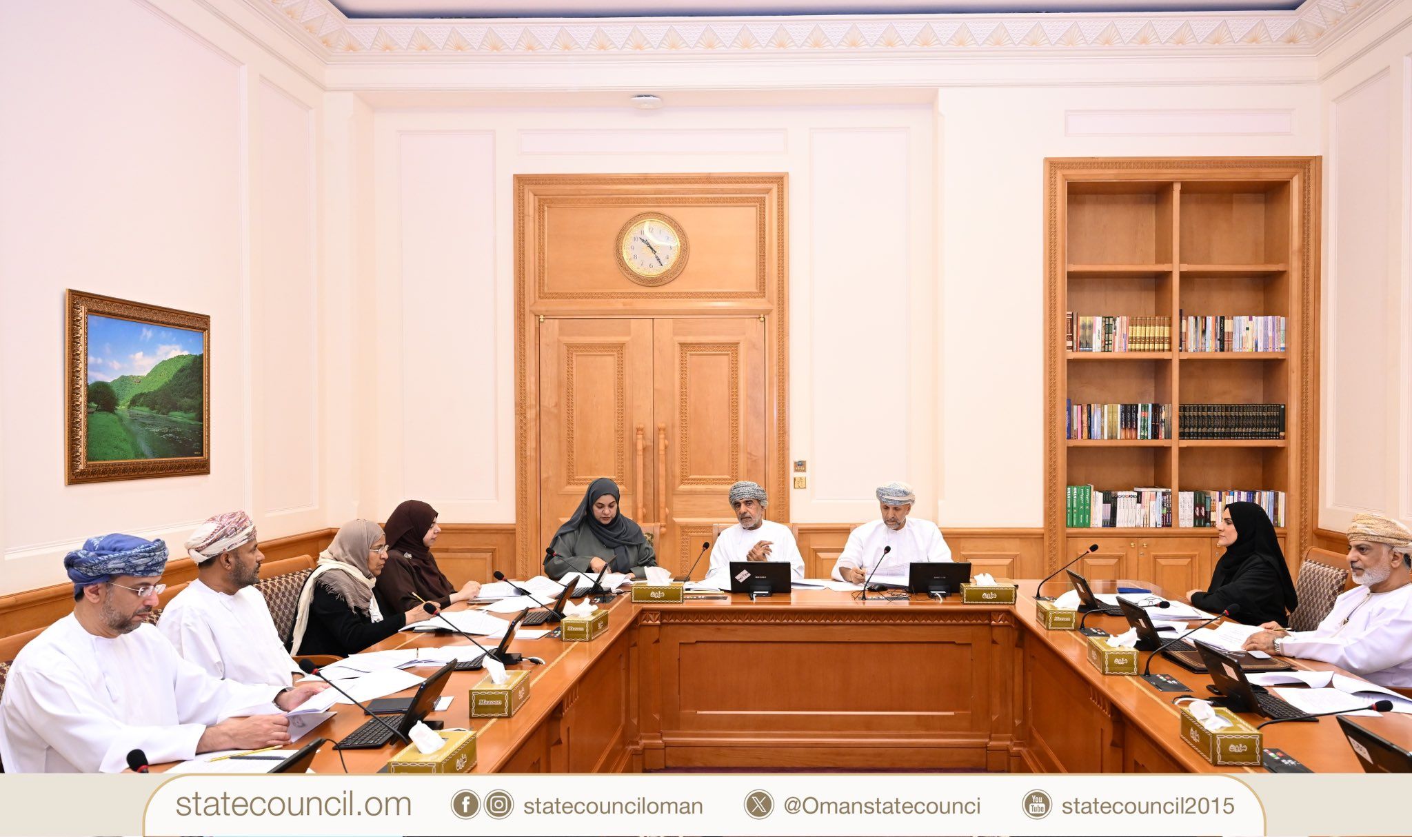 مجلس الدولة يناقش ملاحظات مشروع قانون الاتصالات وتقنية المعلومات