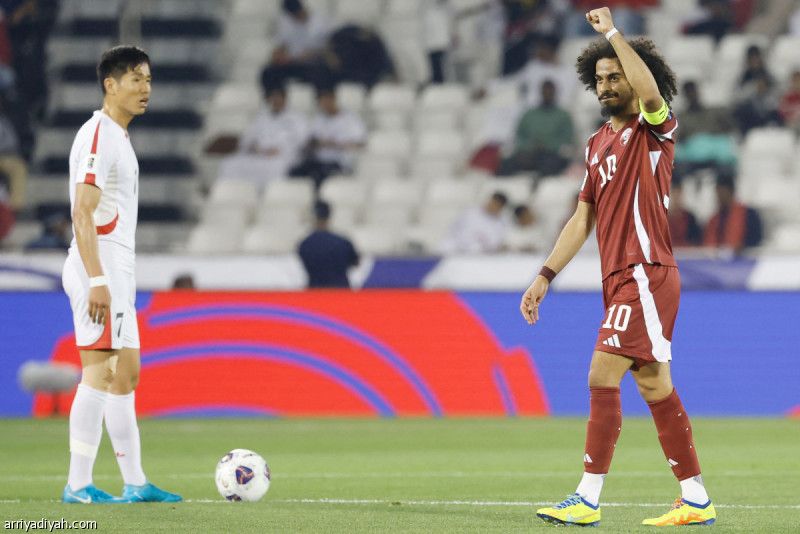 بخماسية.. قطر تكسب كوريا الشمالية