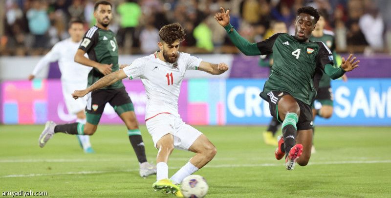 إيران يلامس التأهل السابع بثنائية الإمارات