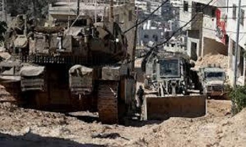 الاحتلال يبدأ عمليات هدم 66 منزلا في مخيم جنين