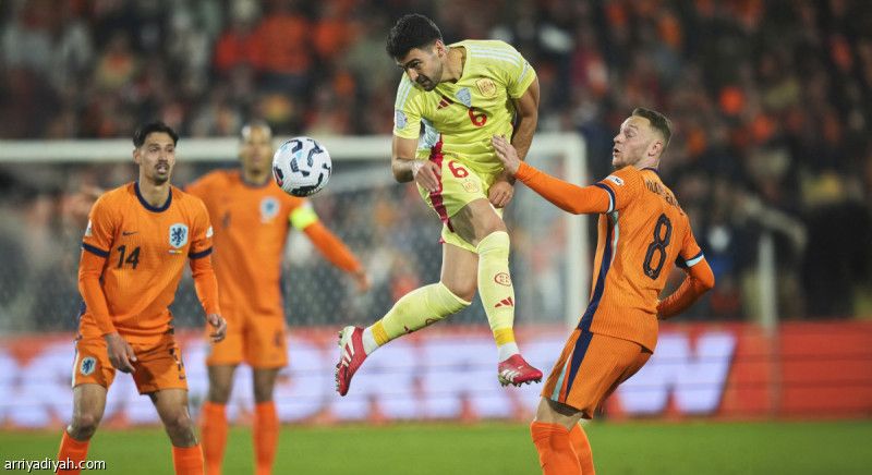 البديل يمنح إسبانيا التعادل أمام هولندا
