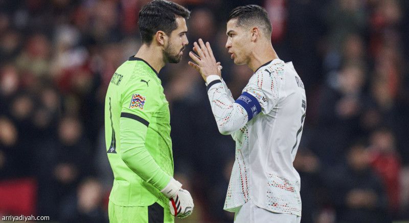 رونالدو يتلقى الخسارة الثالثة من الدنمارك