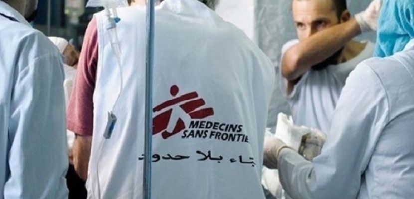 “أطباء بلا حدود” تندد بالوضع الخطير للفلسطينيين النازحين فى الضفة الغربية