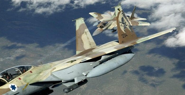 سلاح الجو الإسرائيلى يشن غارات كثيفة على كافة أنحاء قطاع غزة