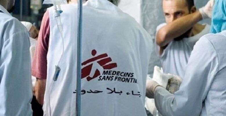 “أطباء بلا حدود” تندد بالوضع الخطير للفلسطينيين النازحين فى الضفة الغربية