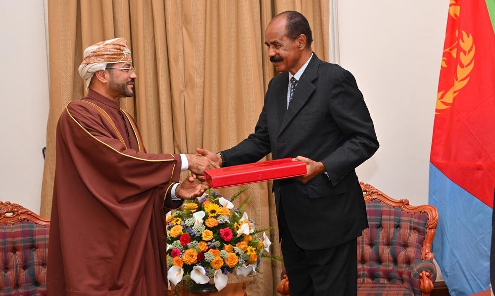 جلالة السُّلطان المُعظّم يبعث رسالة خطيّة للرئيس الأرتيري