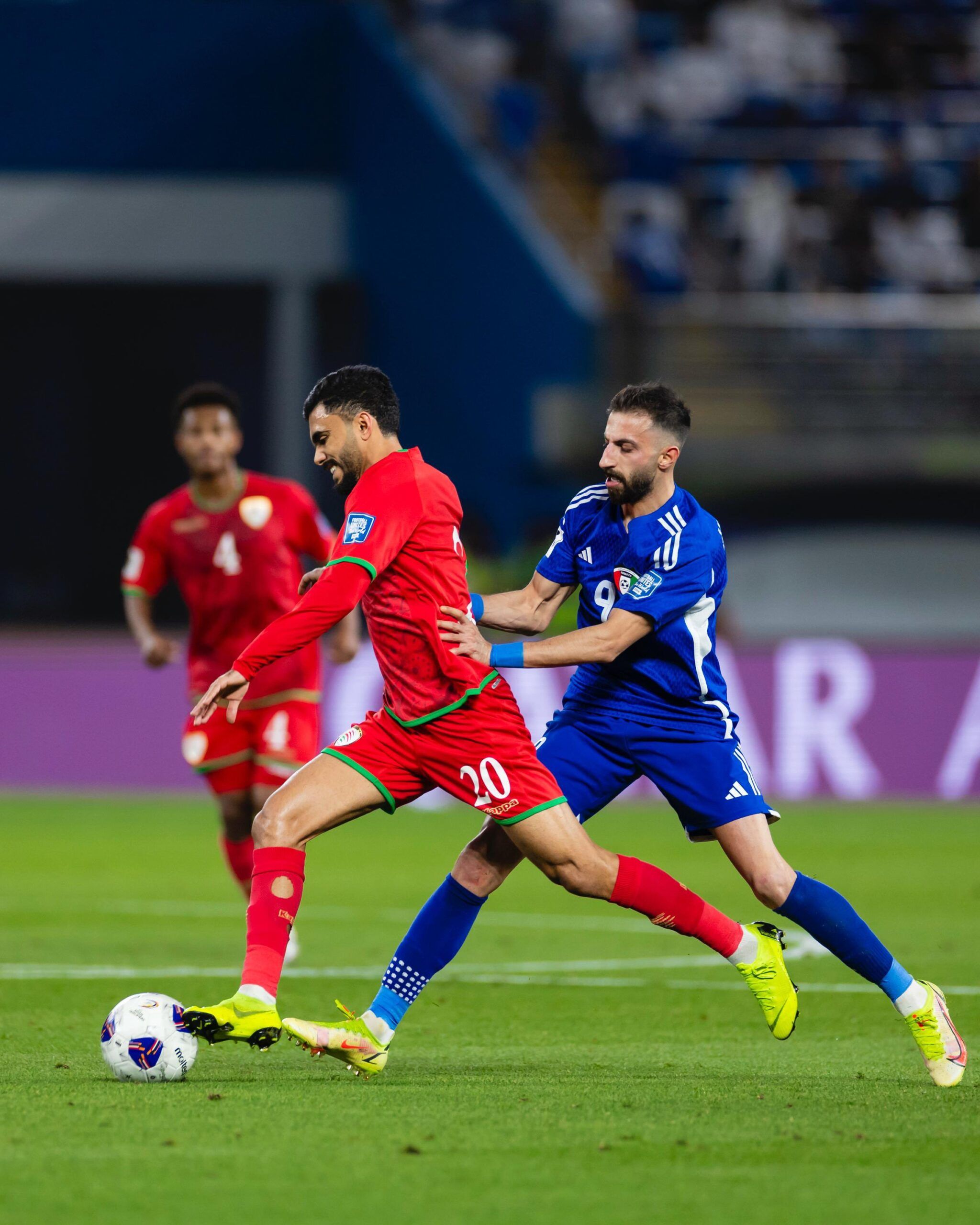 منتخبنا الوطني يحرز هدف في شباك الأزرق الكويتي والنتيجة 1_0