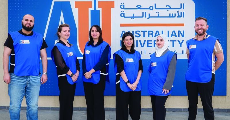 فريق الجامعة الأسترالية المشارك في المبادرة