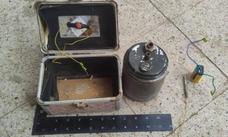 فرق «مسام» تكتشف حقيبة نسائية مفخخة بلغم حوثي مطور في اليمن