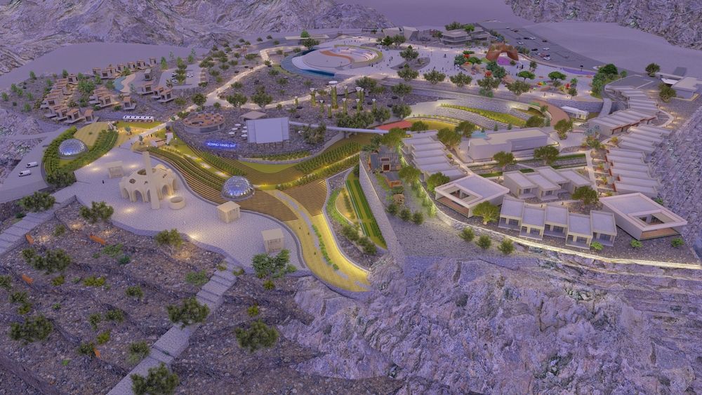 طرح مناقصة تنفيذ المرحلة الأولى من مشروع واجهة جبل شمس