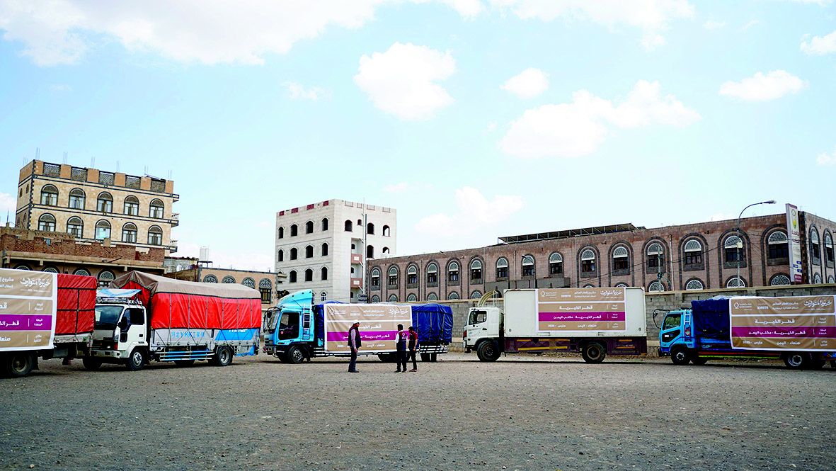 «قطر الخيرية» تمسح دموع الفقراء في اليمن خلال الشهر الفضيل