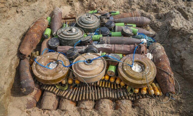 «مسام» يتلف 2439 قطعة من مخلفات الحرب غير المنفجرة في أبين