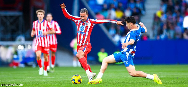 أتلتيكو مدريد يتعثر بنقطة إسبانيول