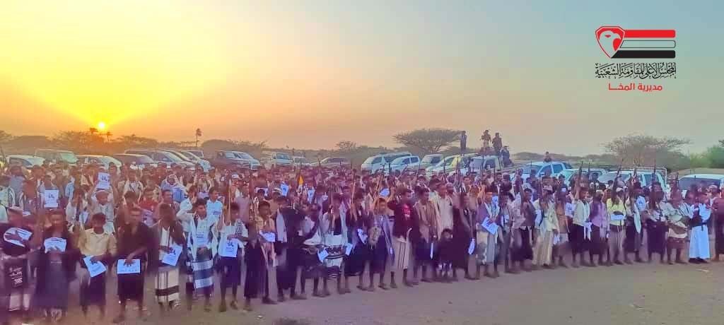 تعز: المقاومة الشعبية في مديرية المخأ تعلن الجاهزية لاستكمال التحرير واستعادة الدولة 