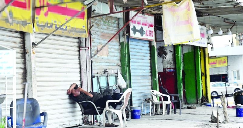 قطع الكهرباء طال أجزاء من «الشويخ الصناعية» (تصوير نايف العقلة)