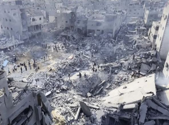 10 شهداء فلسطينيين في قصف للاحتلال على خان يونس