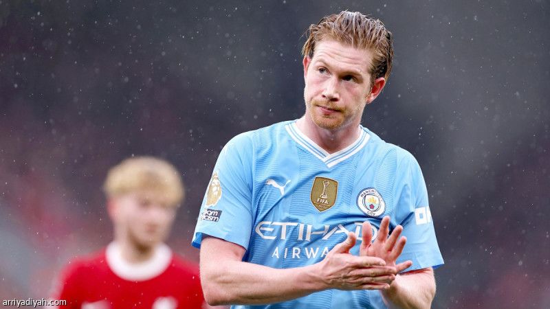 بعد 10 أعوام.. دي بروين يودع سيتي