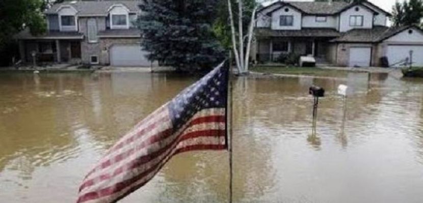 العواصف والفيضانات تودى بحياة 16 شخصا فى الولايات المتحدة