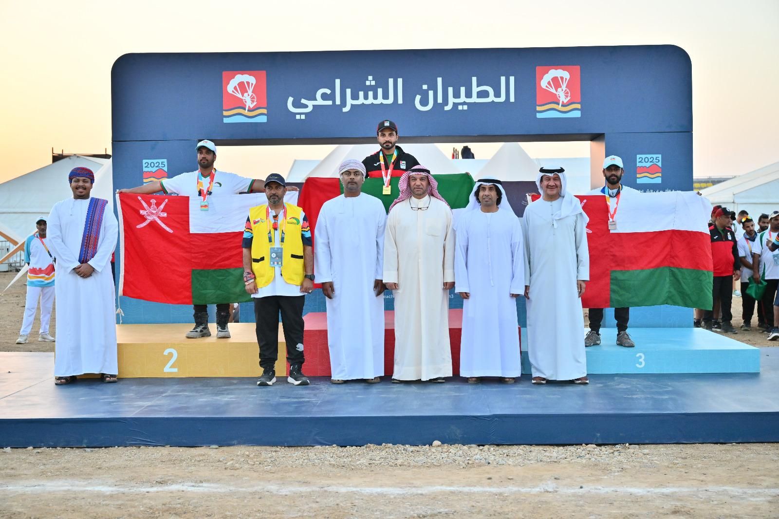 مُنتخبنا للطيران الشراعي يحقق الميدالية الذهبية في دورة الألعاب الشاطئية الخليجية