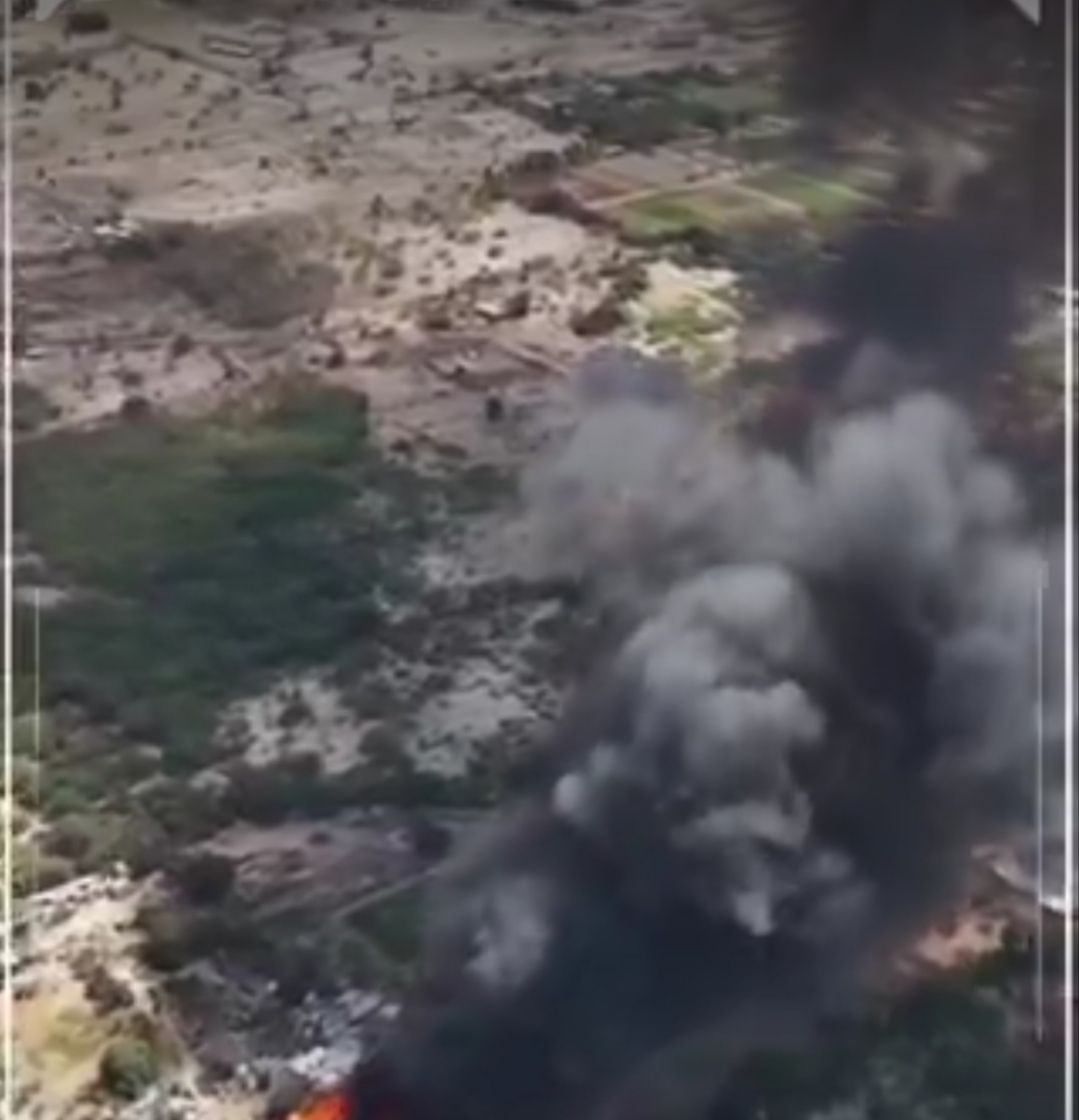 السيطرة على حريق في مخلفات داخل إحدى المزارع بولاية ‎لوى