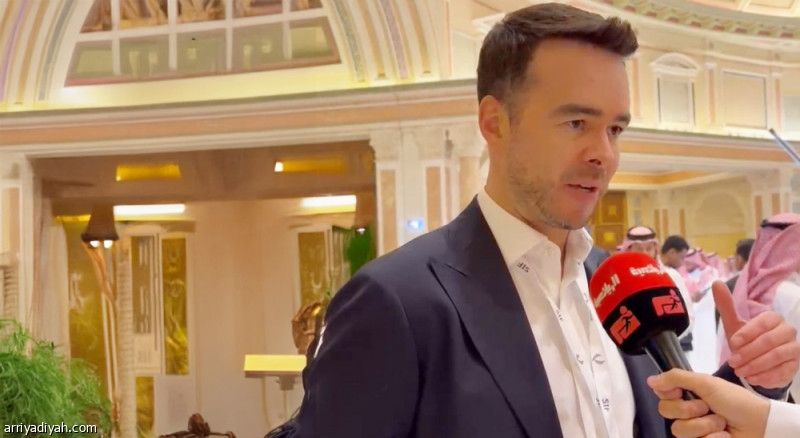 بيسجروف لـ«الرياضية»: منتدى الاستثمار رائع.. وهدفنا تجربة عالمية