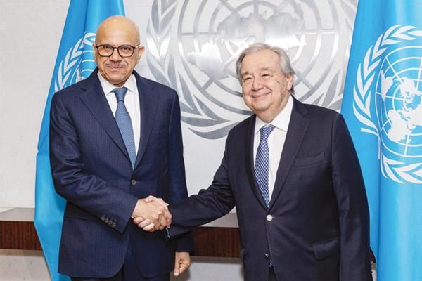 وزير خارجية البحرين يبحث مع جوتيريش استعدادت المملكة للترشح لنيل العضوية