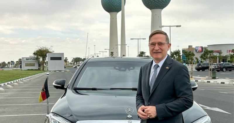 ريبنيتس: سأستمر في قيادة سيارة كويتية-ألمانية رمزاً للتعاون المتين بين بلدينا