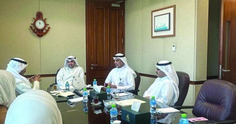 جانب من الاجتماع التنسيقي بين الديوان ووزارة الدفاع