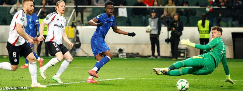 دوري المؤتمر.. تشيلسي يكسب ليجيا بثلاثية