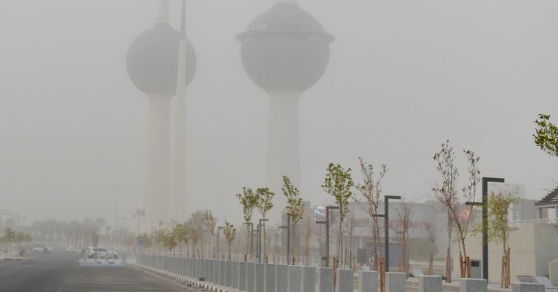 طقس مغبر غداً.. والحرارة إلى ارتفاع