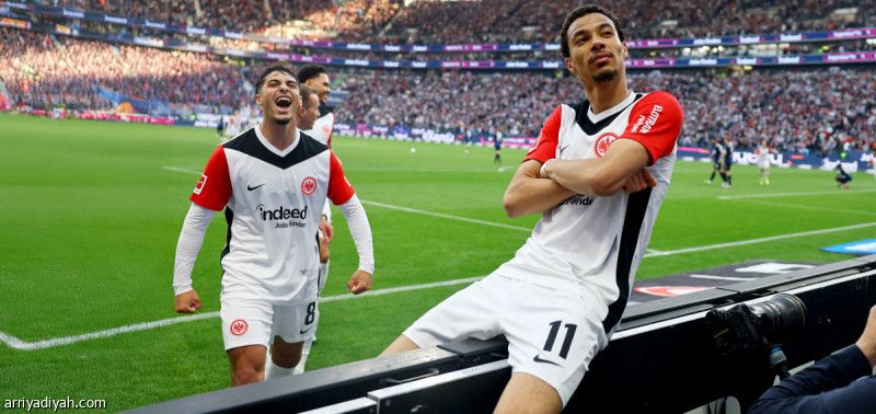 فرانكفورت يعزز الحظوظ ببطاقة دوري الأبطال