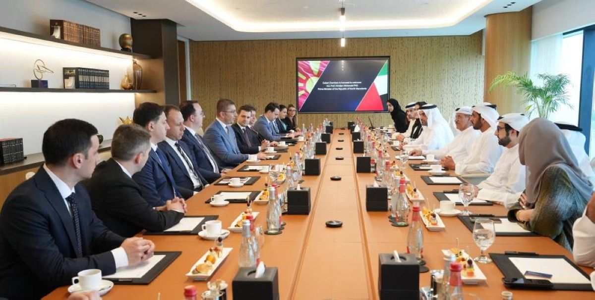غرف دبي تعزز العلاقات الاقتصادية مع مقدونيا الشمالية