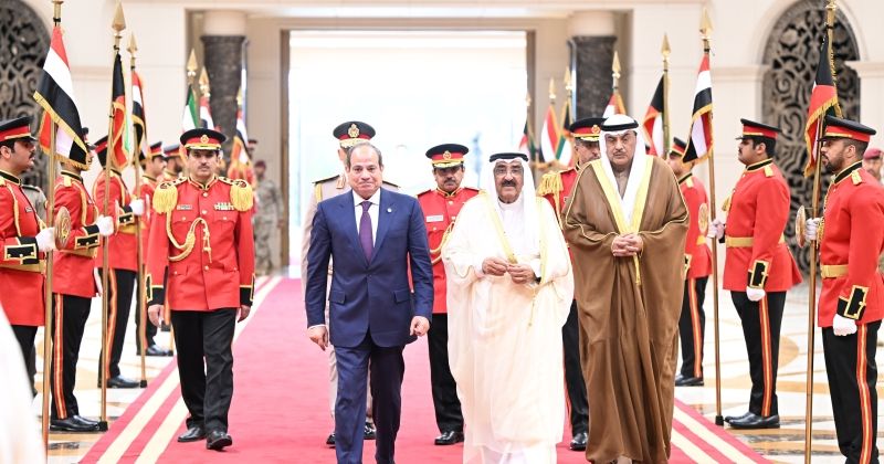 الرئيس المصري يغادر البلاد بعد زيارة دولة