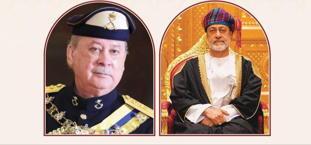 جلالة السُّلطان يعزي ملك ماليزيا