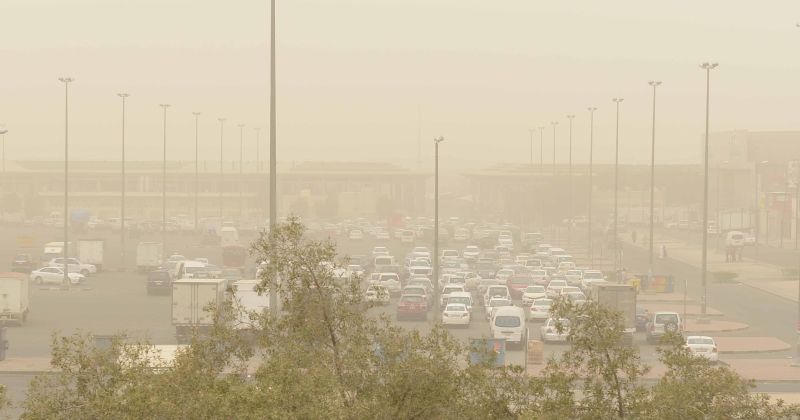 «الأرصاد»: تحسن الطقس وترسب الغبار تدريجيا بعد عصر اليوم