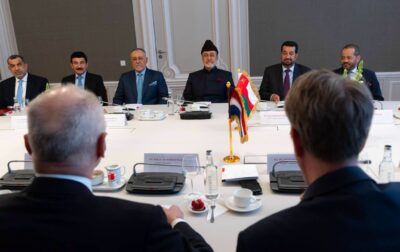 جلالةُ السُّلطان يلتقي بدولة رئيس وزراء هولندا