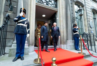 جلالةُ السُّلطان يلتقي بدولة رئيس وزراء هولندا