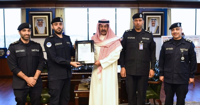 الفريق النواف تسلّم «الآيزو» لأكاديمية سعد العبدالله: خطوة نوعية في مسار تطوير التعليم الأمني