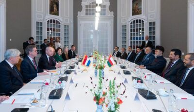 جلالةُ السُّلطان يلتقي بدولة رئيس وزراء هولندا