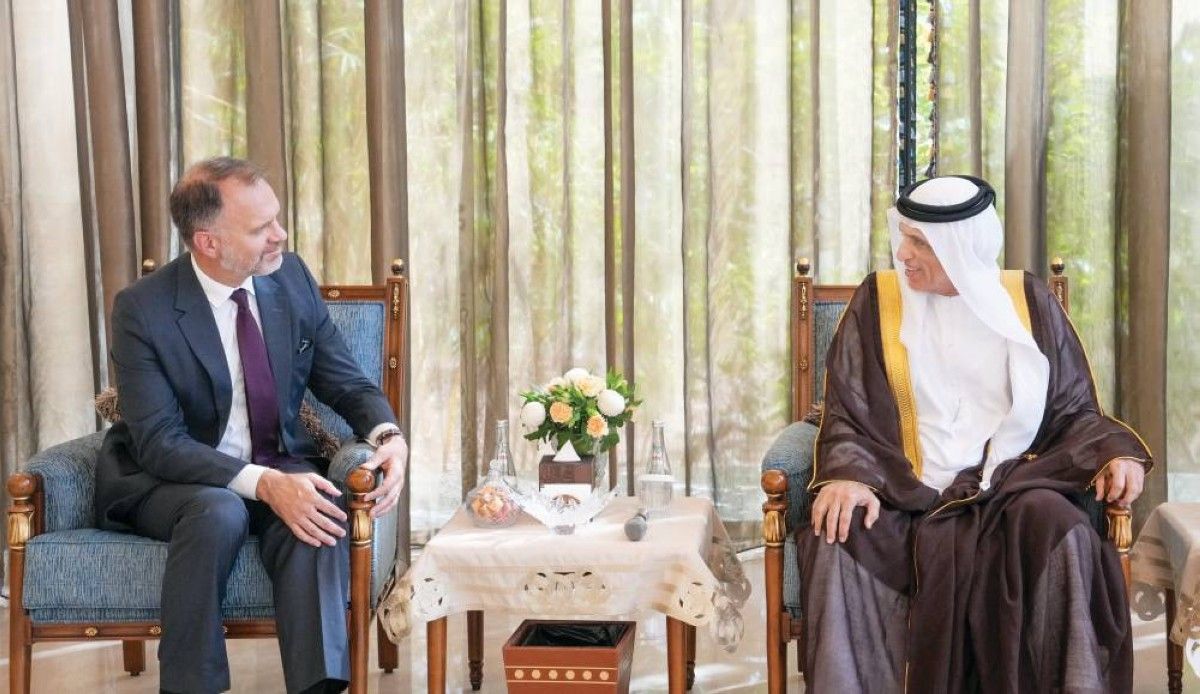 سعود بن صقر يبحث والقنصل الأمريكي التعاون والعمل الاقتصادي