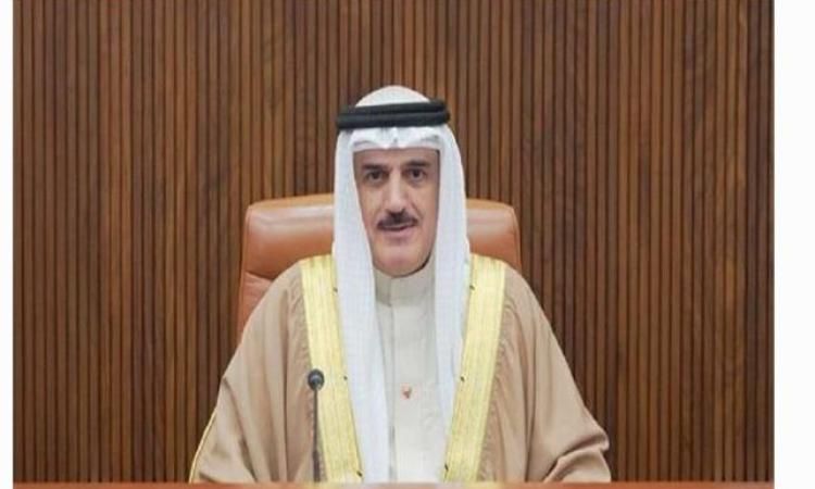 رئيس النواب البحريني يؤكد أهمية دور البرلمانات في الدفع بحل الدولتين