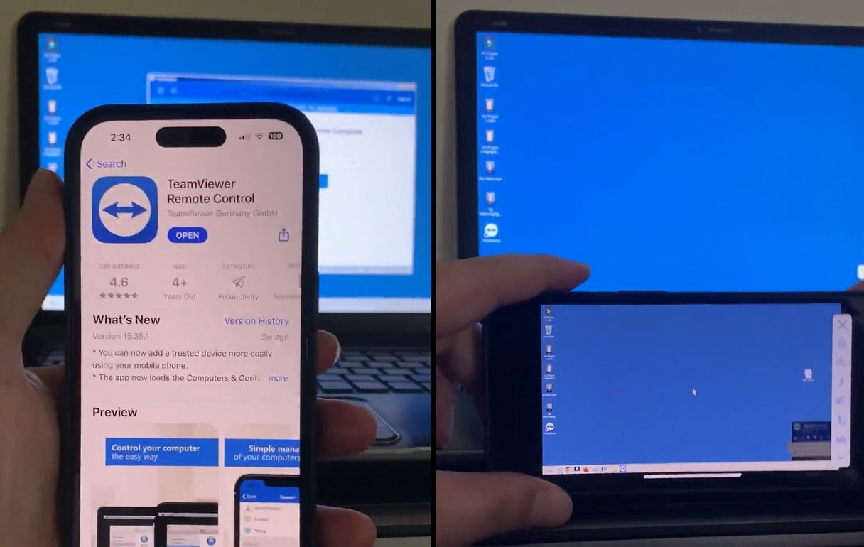 كيف تتحكم بالكمبيوتر عن طريق الهاتف؟