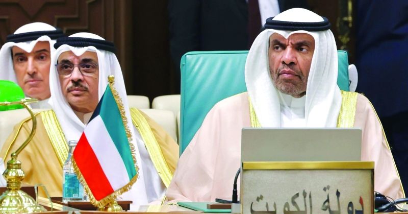 وزير الخارجية: الكويت حريصة على خدمة مصالح العرب وقضاياهم العادلة