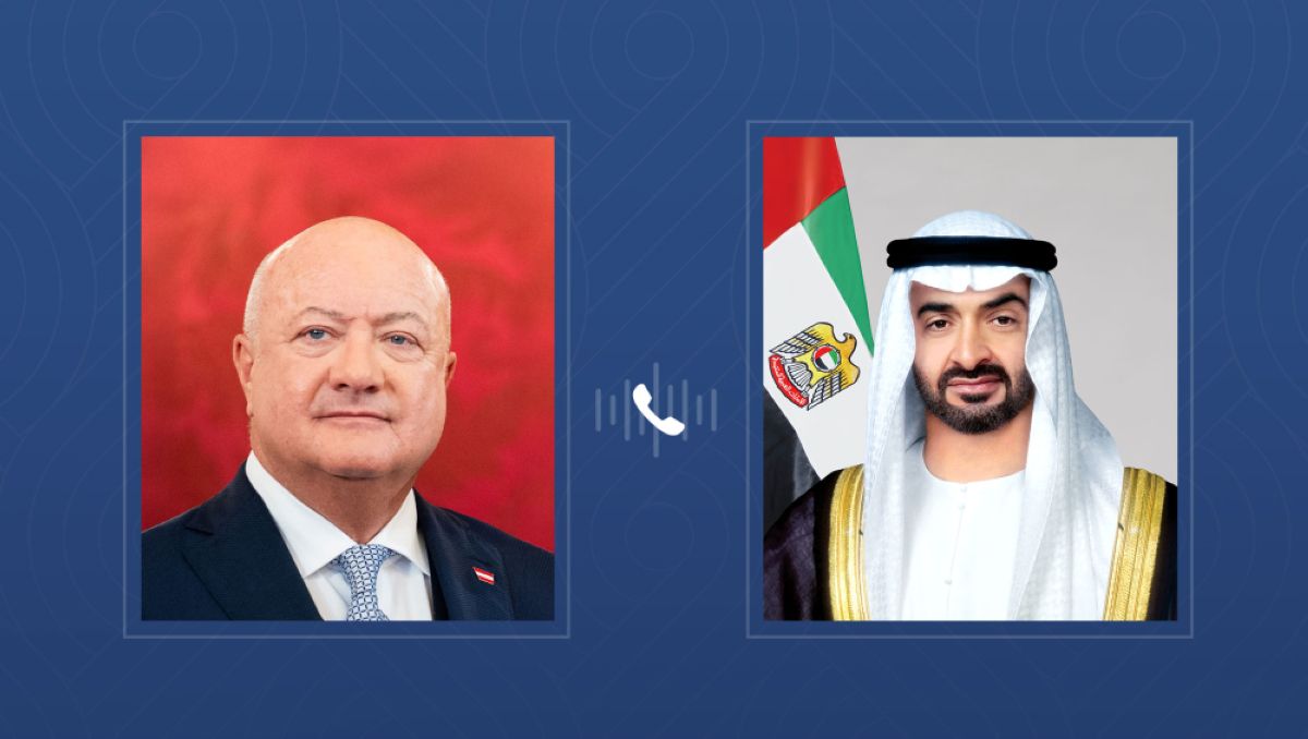 محمد بن زايد يبحث خلال اتصال هاتفي مع مستشار النمسا العلاقات الثنائية والقضايا المشتركة