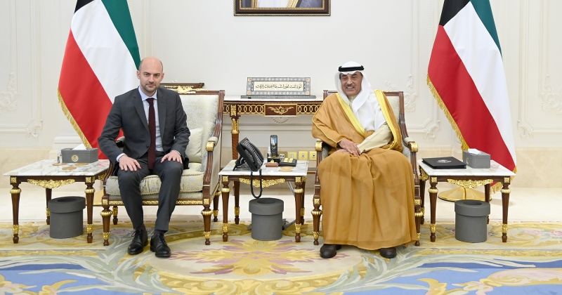 سمو ولي العهد يستقبل وزير أوروبا والشؤون الخارجية الفرنسي